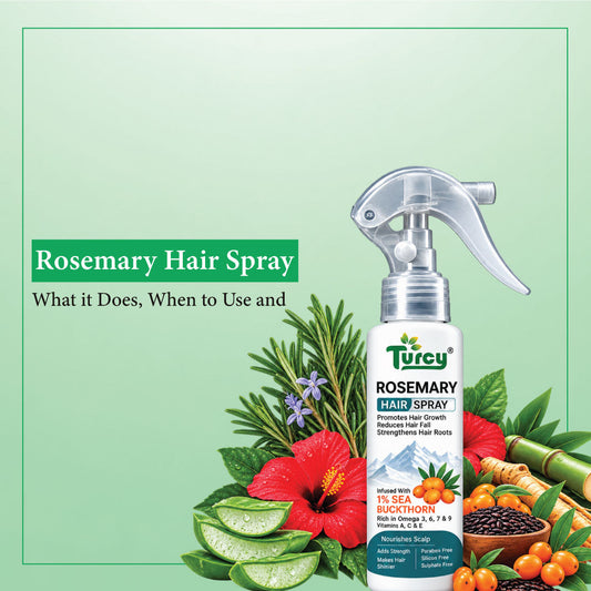 Rosemary Hair Spray: How to Use It for Stronger Hair